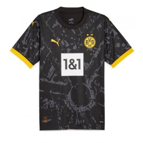 Maillot de foot Borussia Dortmund Donyell Malen #21 Extérieur 2023-24 Manches Courte